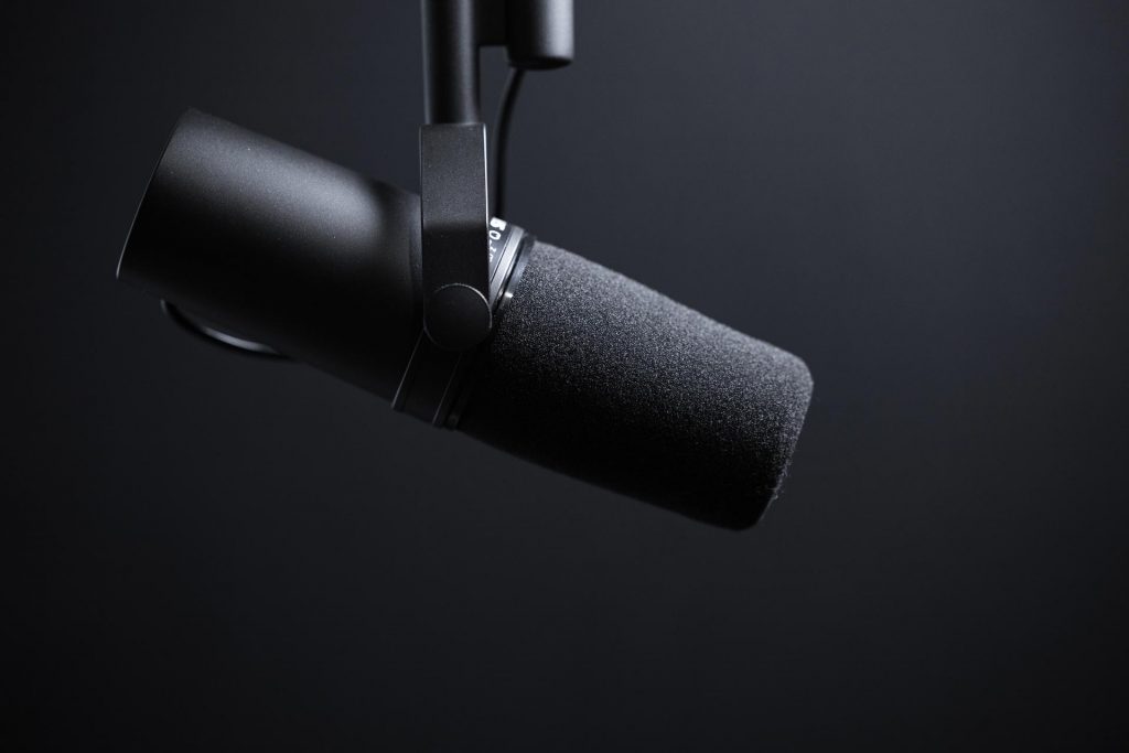 Podcast microphone